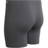 imageReebok Womens Boy Shorts Underwear  3 Pack Seamless Long Leg Boyshorts Panties for Women S3X available in Plus SizeBlackened PearlLotusLight Grey Melange