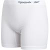 imageReebok Womens Boy Shorts Underwear  3 Pack Seamless Long Leg Boyshorts Panties for Women S3X available in Plus SizeBlackened PearlWhiteLight Grey