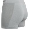 imageReebok Womens Boy Shorts Underwear  3 Pack Seamless Long Leg Boyshorts Panties for Women S3X available in Plus SizeBrownBlackLight Gray