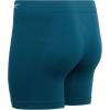 imageReebok Womens Boy Shorts Underwear  3 Pack Seamless Long Leg Boyshorts Panties for Women S3X available in Plus SizeDeep TealBlackLight Grey Melange