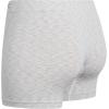 imageReebok Womens Boy Shorts Underwear  3 Pack Seamless Long Leg Boyshorts Panties for Women S3X available in Plus SizeGrayBlackNatural Spacedye