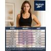 imageReebok Womens Boy Shorts Underwear  3 Pack Seamless Long Leg Boyshorts Panties for Women S3X available in Plus SizeGrayBlackNatural Spacedye