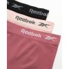 imageReebok Womens Boy Shorts Underwear  3 Pack Seamless Long Leg Boyshorts Panties for Women S3X available in Plus SizeRosewineLotusBlack