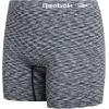 imageReebok Womens Boy Shorts Underwear  4 Pack Seamless Long Leg Boyshorts Panties for Women S3X available in Plus SizeBlackPineconeLight GreyBlack Spacedye