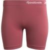 imageReebok Womens Boy Shorts Underwear  4 Pack Seamless Long Leg Boyshorts Panties for Women S3X available in Plus SizeBlackRosewineLotusBlackened Pearl