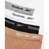 imageReebok Womens Boy Shorts Underwear  4 Pack Seamless Long Leg Boyshorts Panties for Women S3X available in Plus SizeCafeBlackWhiteLight Grey Melange