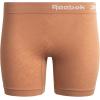 imageReebok Womens Boy Shorts Underwear  4 Pack Seamless Long Leg Boyshorts Panties for Women S3X available in Plus SizeCafeBlackWhiteLight Grey Melange