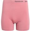 imageReebok Womens Boy Shorts Underwear  4 Pack Seamless Long Leg Boyshorts Panties for Women S3X available in Plus SizeFoxgloveJavaLotusDark Forest