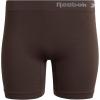 imageReebok Womens Boy Shorts Underwear  4 Pack Seamless Long Leg Boyshorts Panties for Women S3X available in Plus SizeFoxgloveJavaNutmegDark Forest