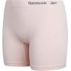 imageReebok Womens Boy Shorts Underwear  4 Pack Seamless Long Leg Boyshorts Panties for Women S3X available in Plus SizeLotusBlackened PearlWhiteGrey