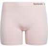 imageReebok Womens Boy Shorts Underwear  4 Pack Seamless Long Leg Boyshorts Panties for Women S3X available in Plus SizeLotusBlackened PearlWhiteGrey