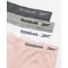 imageReebok Womens Boy Shorts Underwear  4 Pack Seamless Long Leg Boyshorts Panties for Women S3X available in Plus SizeLotusBlackened PearlWhiteLight Grey Melange