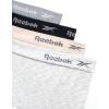 imageReebok Womens Boy Shorts Underwear  4 Pack Seamless Long Leg Boyshorts Panties for Women S3X available in Plus SizeRose Dust JacquardSharksinBlackNatural Spacedye