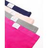 imageReebok Womens Boyshorts  4 Pack Seamless Performance Stretch Breathable Boy Shorts Underwear for Women Sizes SXL Size Small FuchsiaLight GreyPinkBlue Rib