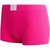 imageReebok Womens Boyshorts  4 Pack Seamless Performance Stretch Breathable Boy Shorts Underwear for Women Sizes SXL Size Small FuchsiaLight GreyPinkBlue Rib