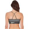 imageReebok Womens Everyday Bra  2 Pack Lightweight Stretch Performance Longline Cami Bralette  Seamless Bras for Women SXLGrey StripePink