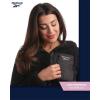imageReebok Womens Fleece Sweatshirt Jacket  Full Zip Sherpa Fur Hooded Jacket  Lightweight Teddy Coat for Women SXLJet Black
