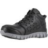imageReebok Work Sublite Cushion Work Mid Met Guard Alloy Toe Womens OxfordBlack and Grey