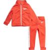 imageReebok Boys Tracksuit  2 Piece Active Tricot Zip Sweatshirt and Jogger Pants Size 412Dynamic Red