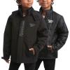 imageReebok Boys Winter Coat  Waterproof Softshell Jacket with Removable Puffer Parka  System Ski Jacket for Boys 820Jet Black