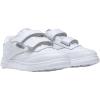 imageReebok UnisexChild Club C 2 Velcro SneakerWhiteGlen GreenVector Blue