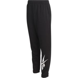 imageReebok Boys Active Pants  Performance Fleece Joggers for Boys  Kids Lightweight Warm Up Track Pants 820Black Vector