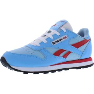 imageReebok Classic Leather Girls and Boys Shoes for Kids Toddler Little Kid or Big Kid Sneakers Girl or Boy Tennis ShoesBlue