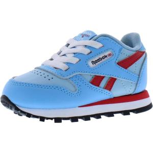 imageReebok Classic Leather Girls and Boys Shoes for Kids Toddler Little Kid or Big Kid Sneakers Girl or Boy Tennis ShoesBlueblue