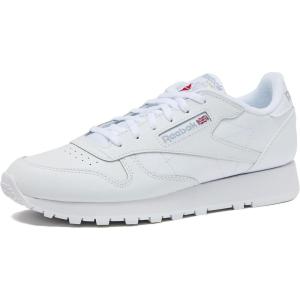 imageReebok Classic Leather Girls and Boys Shoes for Kids Toddler Little Kid or Big Kid Sneakers Girl or Boy Tennis ShoesWhite