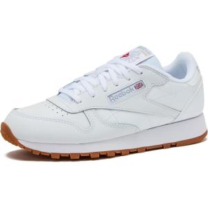 imageReebok Classic Leather Girls and Boys Shoes for Kids Toddler Little Kid or Big Kid Sneakers Girl or Boy Tennis ShoesWhiteGum