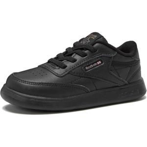 imageReebok Club C Girls and Boys Shoes for Kids Toddler Little Kid or Big Kid Sneakers Girl or Boy Tennis ShoesToddler Black