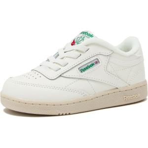 imageReebok Club C Girls and Boys Shoes for Kids Toddler Little Kid or Big Kid Sneakers Girl or Boy Tennis ShoesToddler ChalkGlen Green