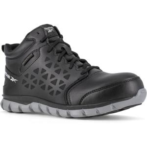 imageReebok Work Sublite Cushion Work Mid Met Guard Alloy Toe Womens OxfordBlack and Grey