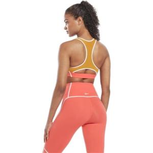 imageReebok x Jurassic World Skinny Strap Sports BraSemi Orange FlareWhite