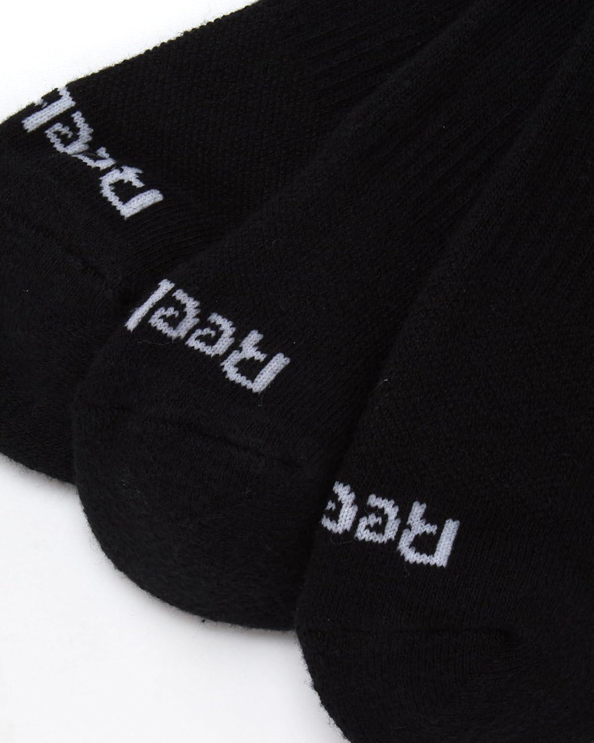 imageReebok Mens Athletic Socks  6 Pack Targeted Cushion Crew Socks  Breathable Cotton Blend Socks for Men Shoe Size 6125Black