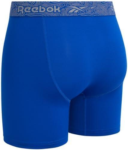 imageReebok Mens Boxer Briefs  3 Pack Stretch Moisture Wicking Mens Underwear with Contour Pouch Boxers for Men Sizes SXLSurf the WebMonumentSurf the Web