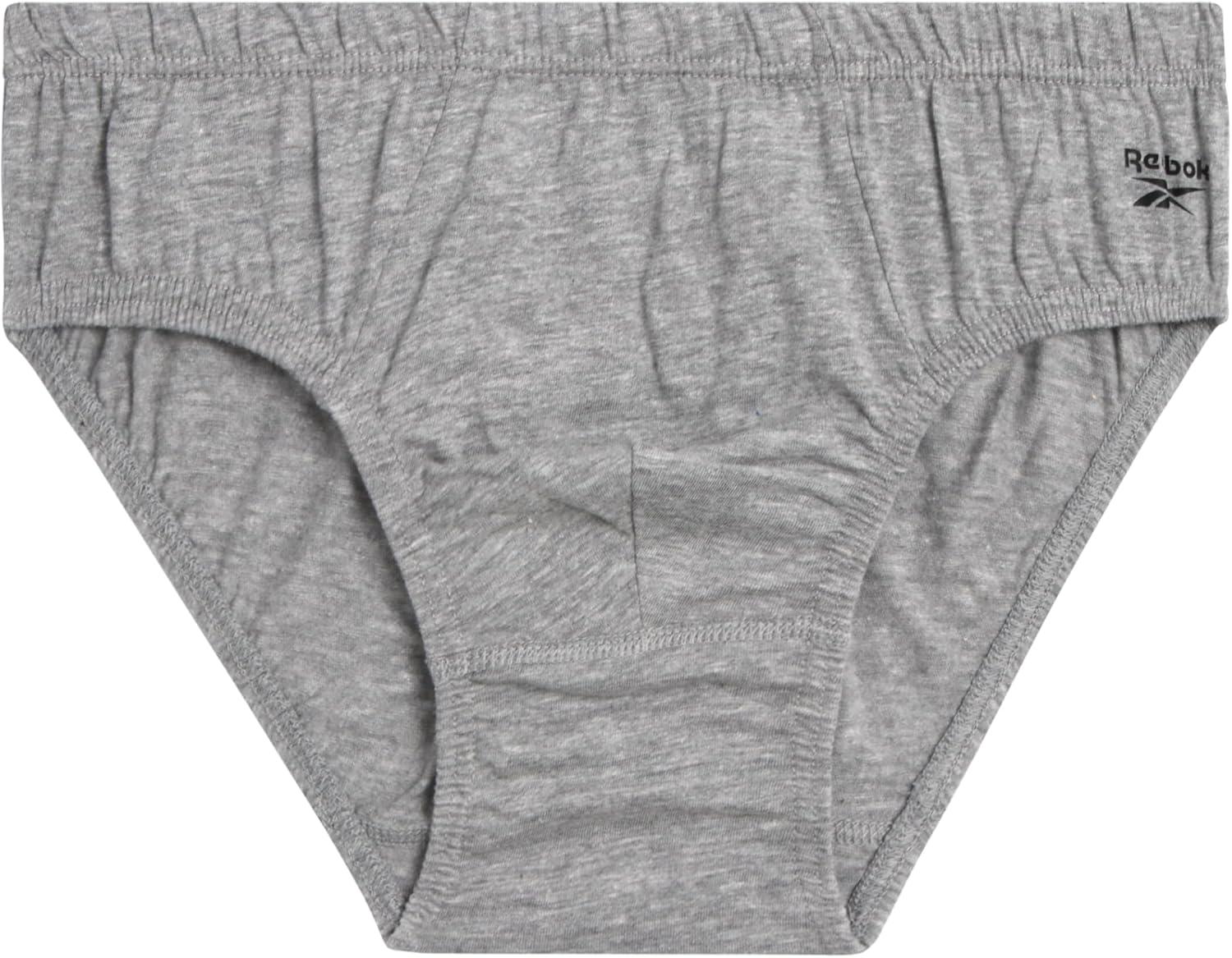 imageReebok Mens Briefs  10 Pack Classic Soft Stretch Low Rise Briefs with Contour Pouch  Underwear for Men Sizes SXLBlackSurf the WebHeather GreyPrintBlack