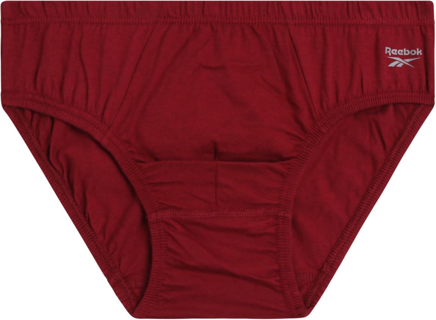 imageReebok Mens Briefs  10 Pack Classic Soft Stretch Low Rise Briefs with Contour Pouch  Underwear for Men Sizes SXLBlackSurf the WebHeather GreyTibetan RedCharcoal Heather