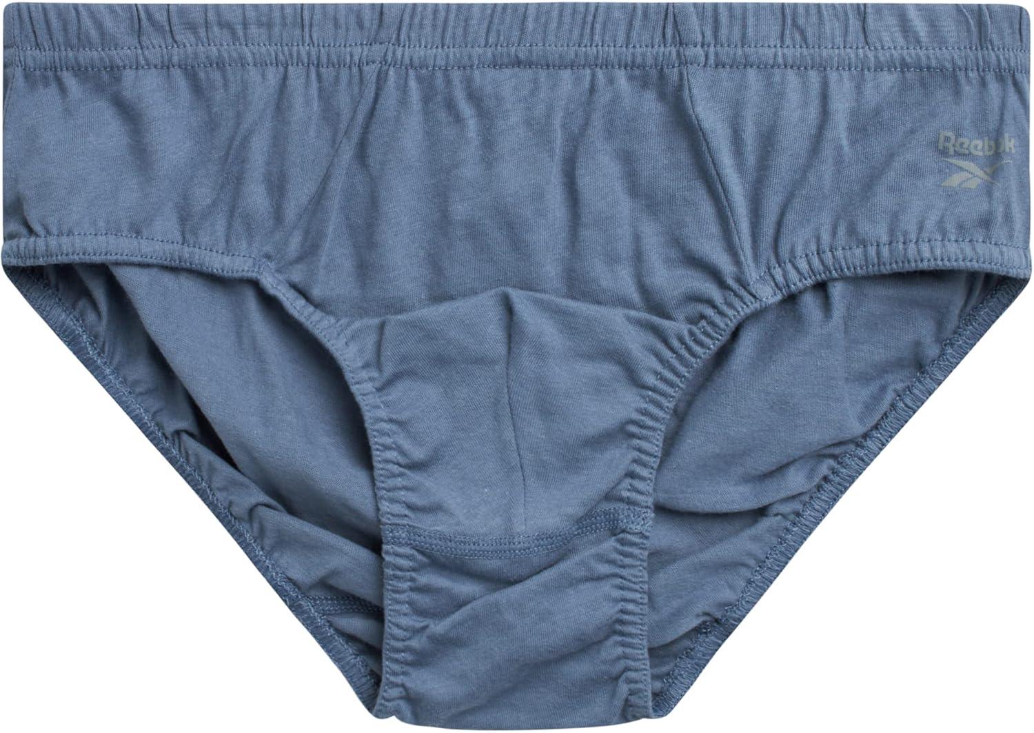 imageReebok Mens Briefs  10 Pack Classic Soft Stretch Low Rise Briefs with Contour Pouch  Underwear for Men Sizes SXLBlueNavyGrape
