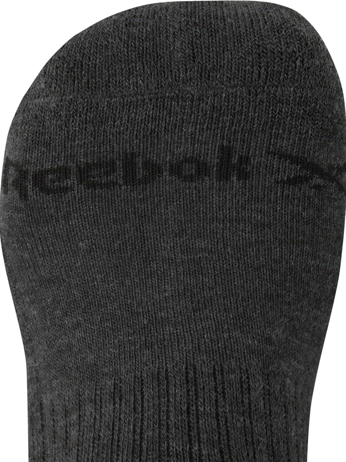 imageReebok Mens Crew Socks  10 Pack Stretch Performance Cushioned Crew Socks  Arch Support Athletic Socks for Men 6125Grey Assorted