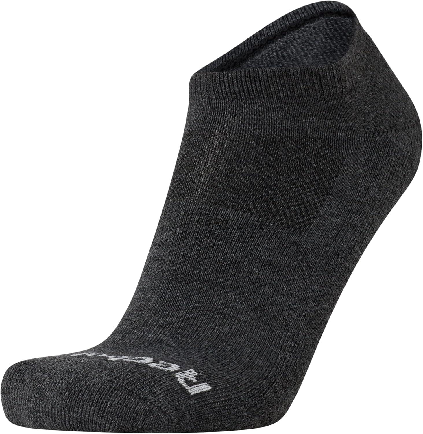 imageReebok Mens Low Cut Socks  12 Pack Performance Cushion Comfort No Show Socks  Breathable Athletic Socks for Men 6125All Grey