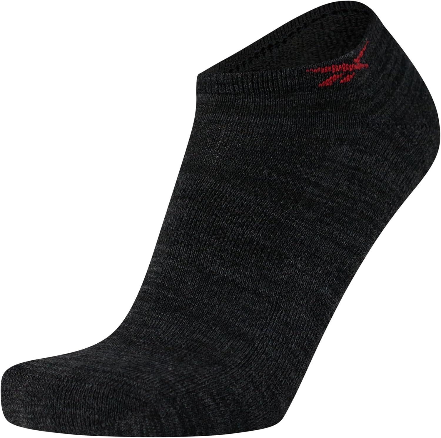 imageReebok Mens Low Cut Socks  12 Pack Performance Cushion Comfort No Show Socks  Breathable Athletic Socks for Men 6125Black Logo