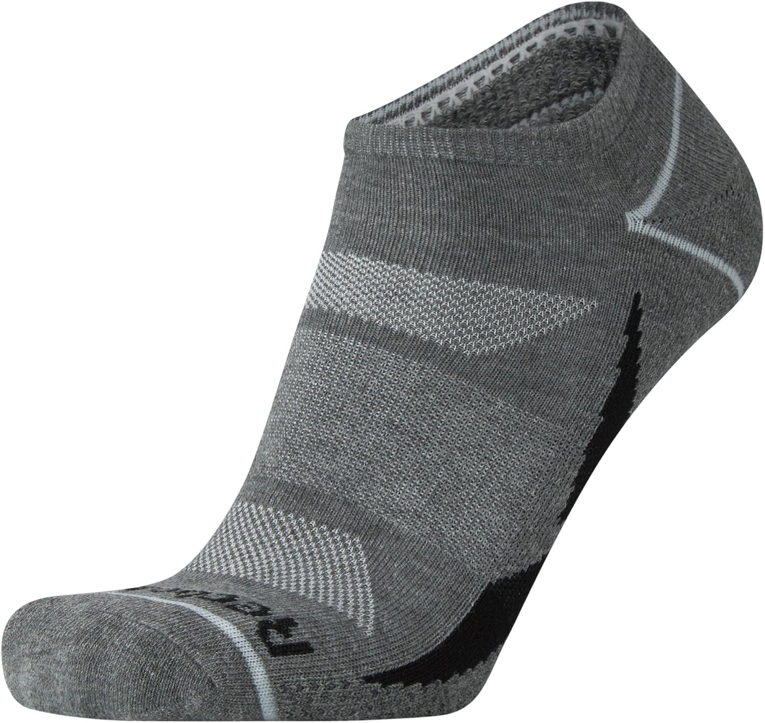 imageReebok Mens Low Cut Socks  12 Pack Performance Cushion Comfort No Show Socks  Breathable Athletic Socks for Men 6125BlackWhiteGrey Logo