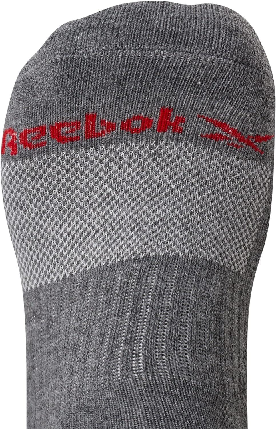 imageReebok Mens Low Cut Socks  12 Pack Performance Cushion Comfort No Show Socks  Breathable Athletic Socks for Men 6125BlueGrey