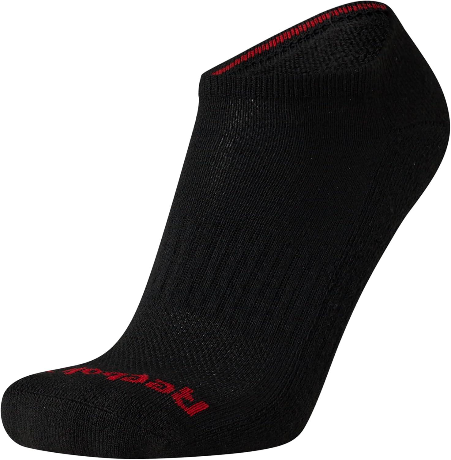 imageReebok Mens Low Cut Socks  12 Pack Performance Cushion Comfort No Show Socks  Breathable Athletic Socks for Men 6125Classic Black