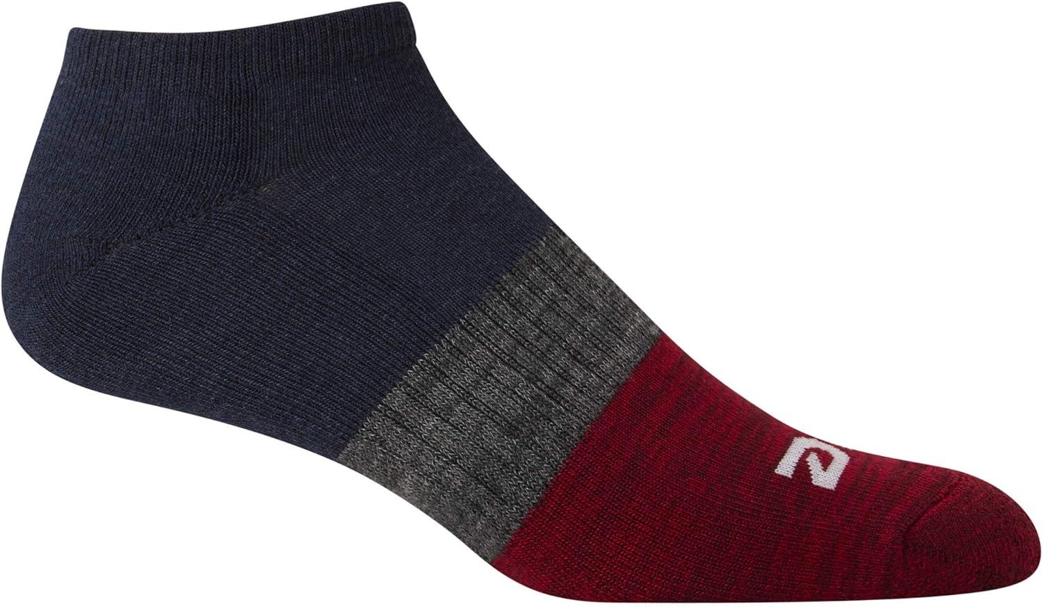 imageReebok Mens Low Cut Socks  12 Pack Performance Cushion Comfort No Show Socks  Breathable Athletic Socks for Men 6125Navy