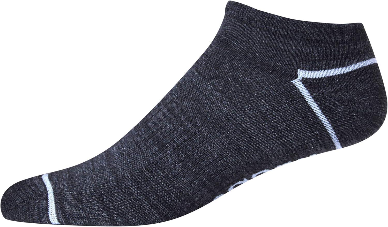 imageReebok Mens Low Cut Socks  12 Pack Performance Cushion Comfort No Show Socks  Breathable Athletic Socks for Men 6125Slate Grey