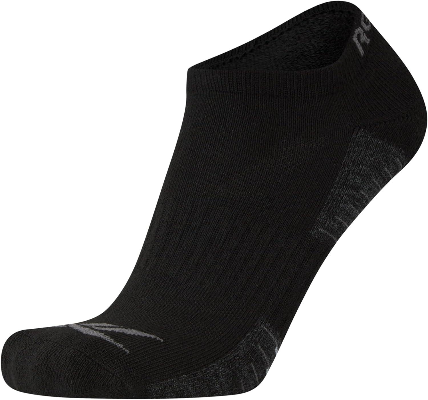 imageReebok Mens Low Cut Socks  12 Pack Performance Cushion Comfort No Show Socks  Breathable Athletic Socks for Men 6125Smoke GreyBlack