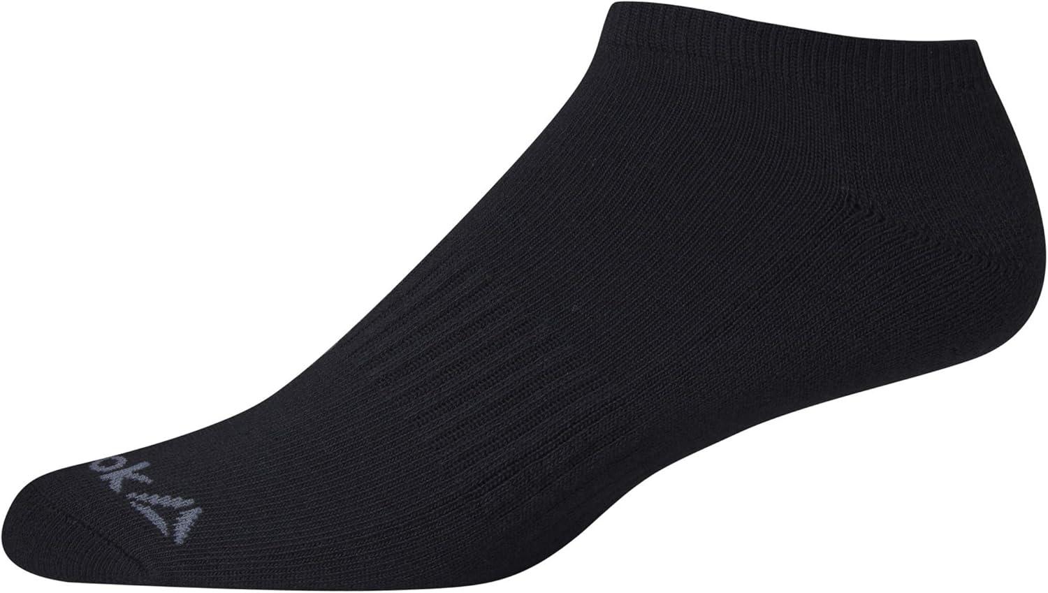 imageReebok Mens Low Cut Socks  12 Pack Performance Cushion Comfort No Show Socks  Breathable Athletic Socks for Men 6125Stone Grey Assortment