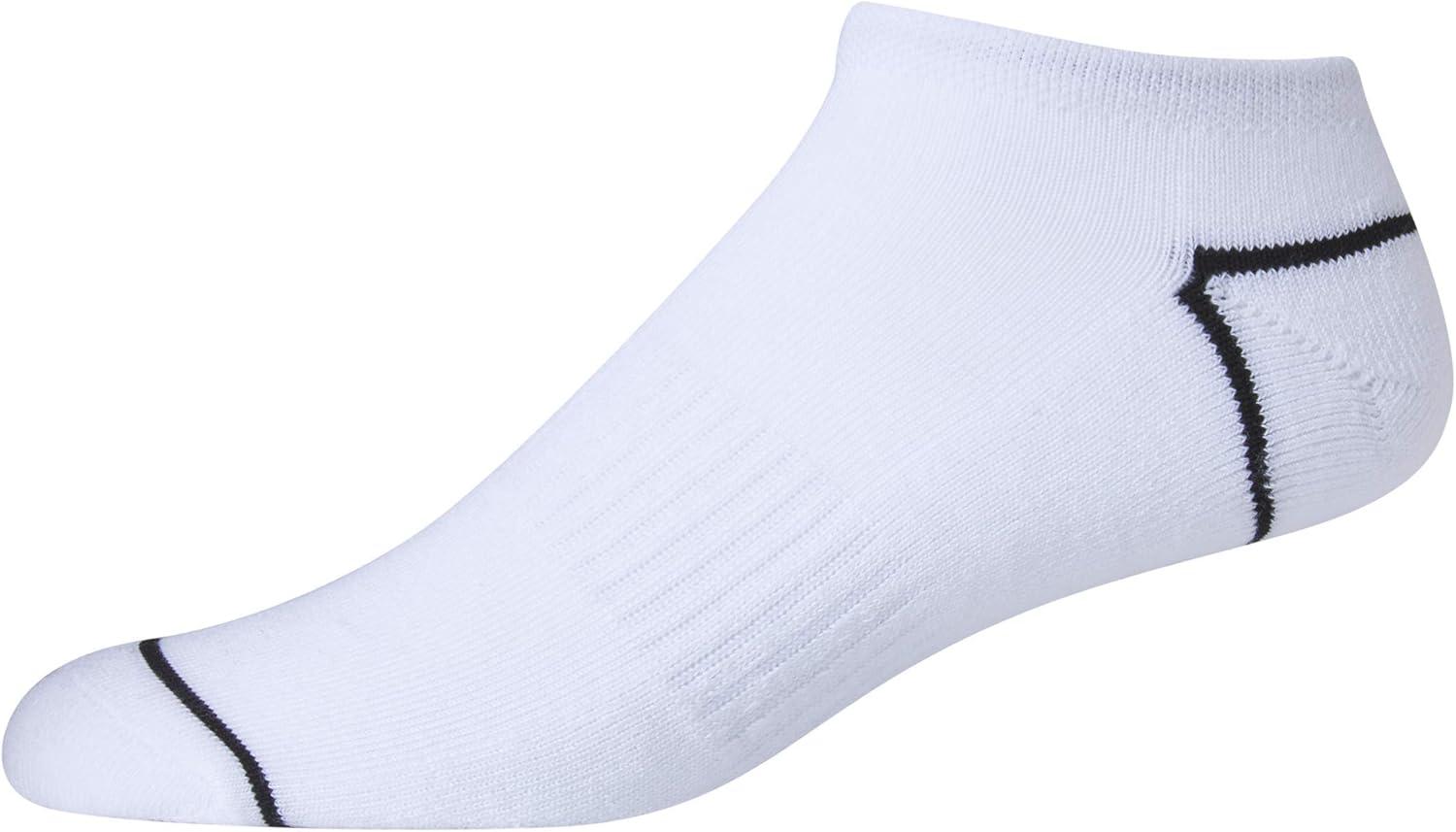 imageReebok Mens Low Cut Socks  12 Pack Performance Cushion Comfort No Show Socks  Breathable Athletic Socks for Men 6125White 2